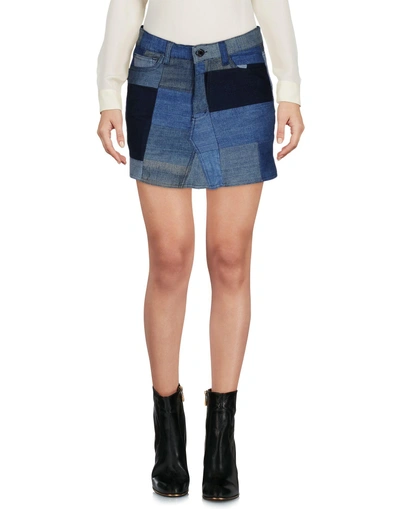 Shop Zadig & Voltaire Mini Skirt In Blue