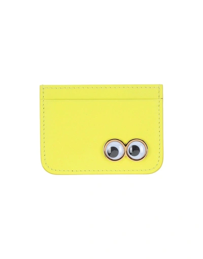 Shop Sophie Hulme Document Holder In Yellow