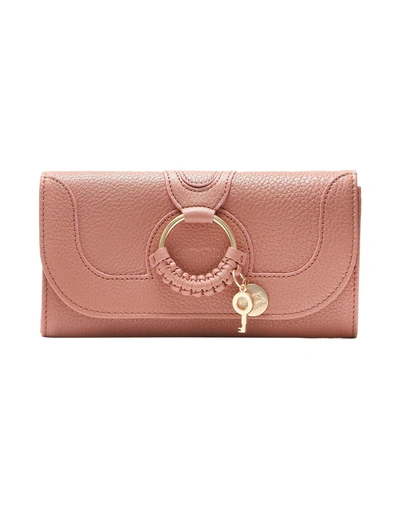 Shop See By Chloé Wallet In Pastel Pink