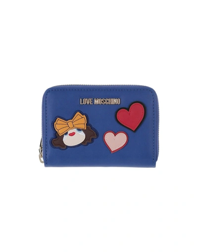 Shop Love Moschino In Blue