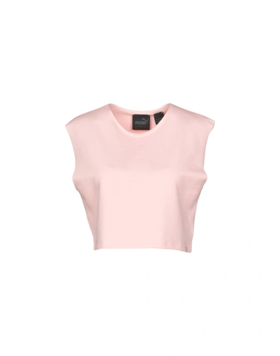 Shop Fenty X Puma Sweatshirt In Light Pink