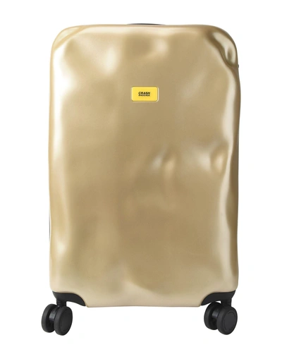 Shop Crash Baggage Luggage In Gold