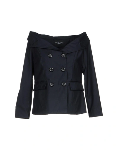 Shop Walter Baker Blazer In Dark Blue