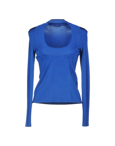 Shop Emanuel Ungaro Pullover In Blue