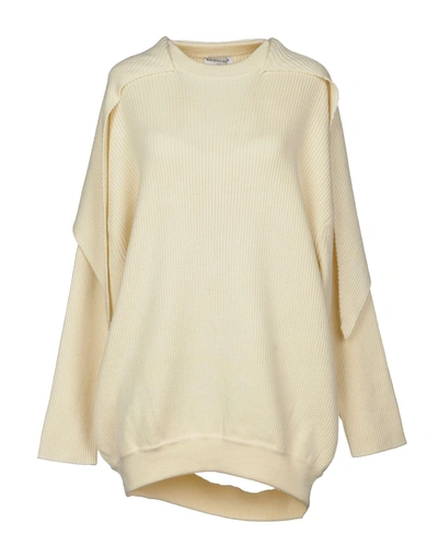 Shop Balenciaga Sweaters In Ivory