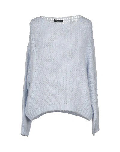 Shop Roberto Collina Sweater In Sky Blue
