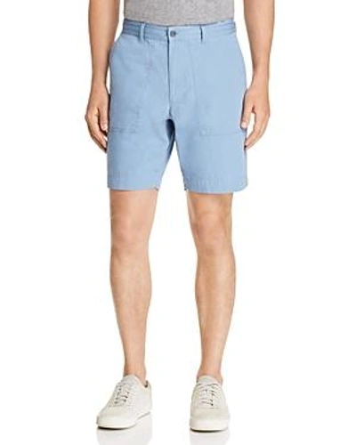 Shop Oobe Liberty Regular Fit Shorts In Saxon Blue