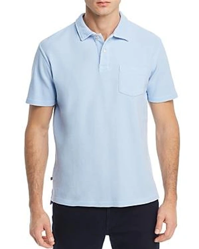 Shop Oobe Whitman Regular Fit Polo Shirt In Cerulean