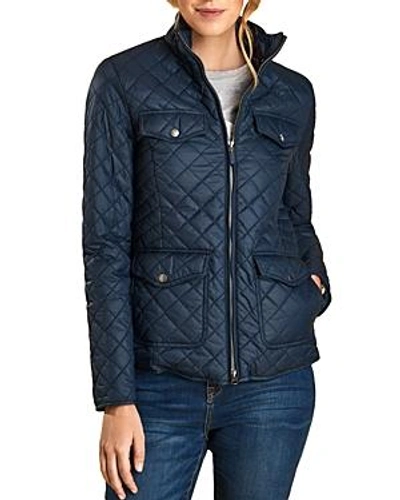 Shop Barbour Formby Quilted Jacket In Navy