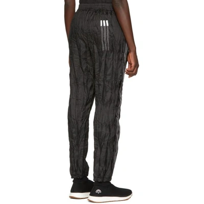 Shop Adidas Originals By Alexander Wang Black Adibreak Track Pants In Black/white