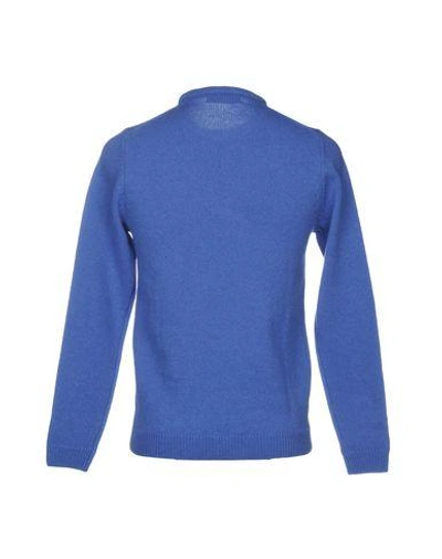 Shop Daniele Alessandrini Sweaters In Pastel Blue