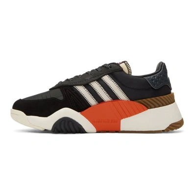 Shop Adidas Originals By Alexander Wang Black Turnout Sneakers