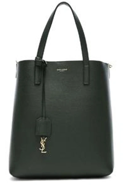 Shop Saint Laurent Toy North South Tote Bag In Green
