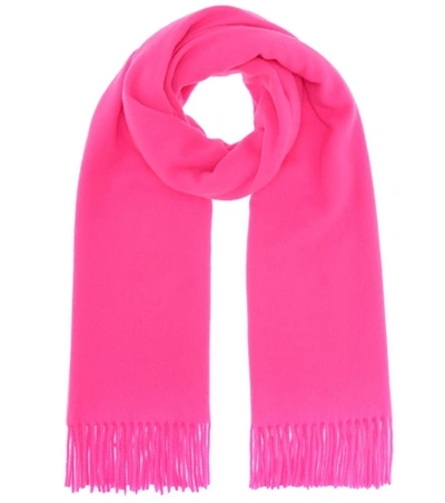 Shop Acne Studios Canada New Wool Scarf In Pink