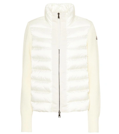 Shop Moncler Maglione Jacket In White