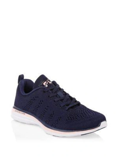 Shop Apl Athletic Propulsion Labs Women's Techloom Pro Sneakers In Midnight