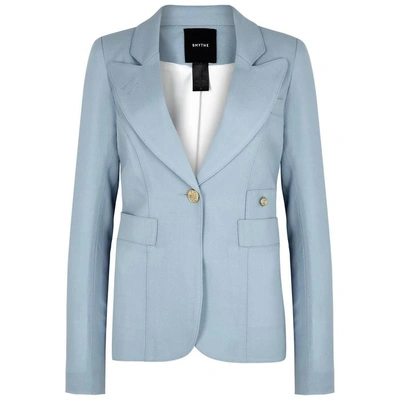 Shop Smythe Duchess Pale Blue Wool Blazer In Light Blue
