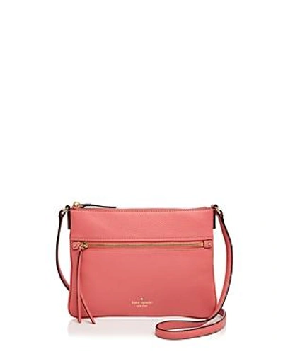 Shop Kate Spade New York Cobble Hill Gabriele Crossbody In Warm Guava