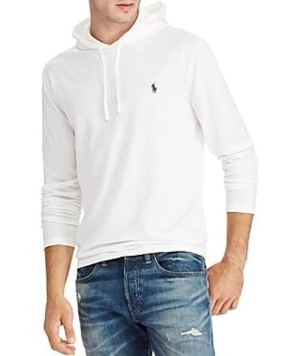 Polo Ralph Lauren Drawstring Hoodie With Signature Polo Pony Motif In White