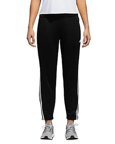 Shop Adidas Originals Side-snap Tapered Track Pants In Black/white