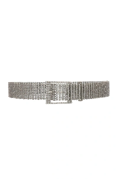 Shop B-low The Belt Farah Belt In Silver