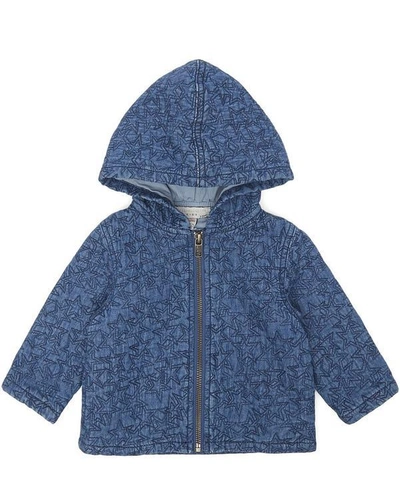Shop Stella Mccartney Robert Baby Jacket 3-24 Months In Blue