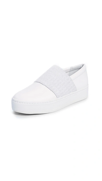 Shop Vince Weadon Slip On Sneakers In Horchata