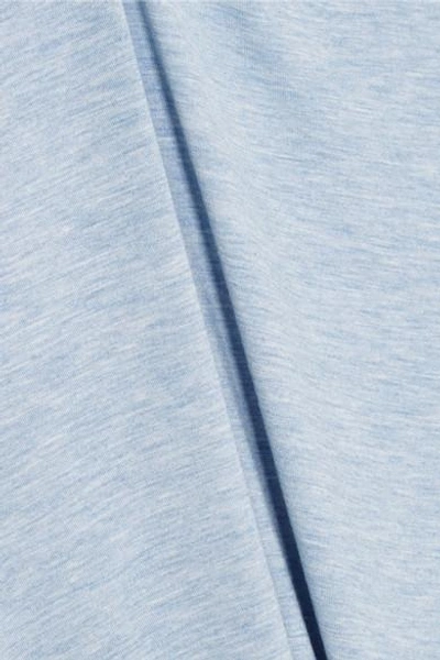 Shop Skin Helene Stretch-jersey Pajama Top In Light Blue