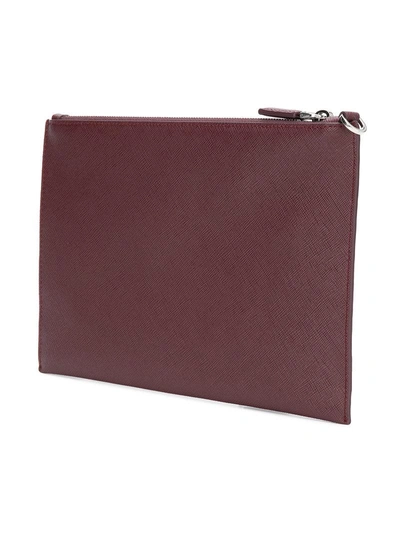 标志牌小牛皮公文包