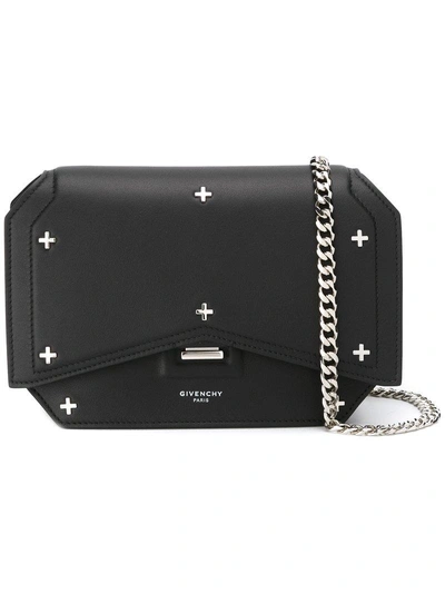 Shop Givenchy Bow-cut Mini Cross-body Bag - Black