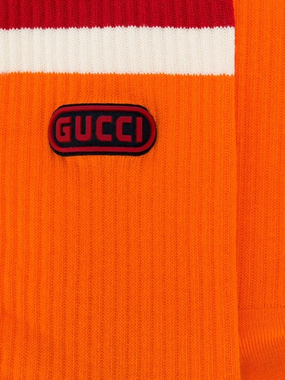 Shop Gucci Game Patch Socks