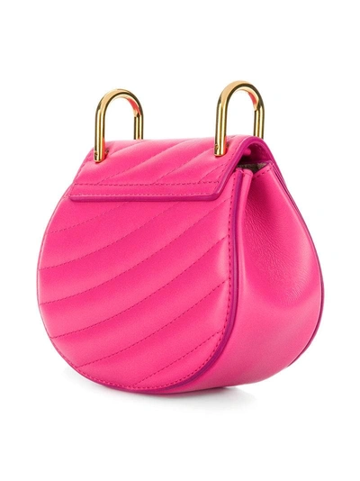 Shop Chloé Drew Shoulder Bag In Pink