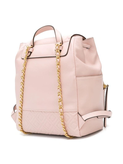 Shop Tory Burch 'fleming' Rucksack - Rosa In Pink