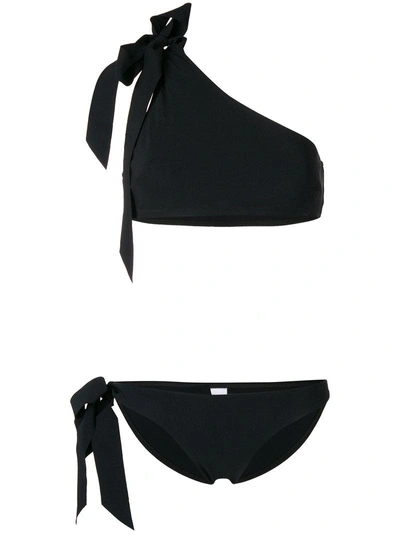 Shop Zimmermann One Shoulder Bikini - Black
