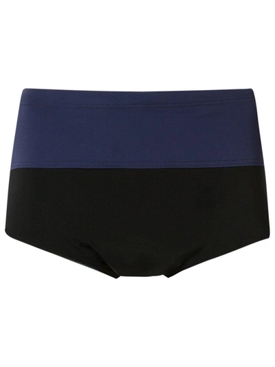 Shop Amir Slama Two-tone Trunks