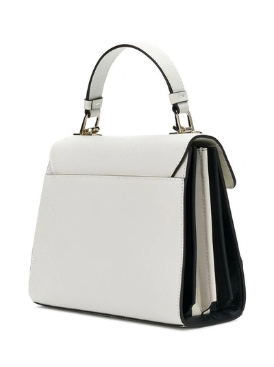 Shop Furla Mughetto Shoulder Bag - White