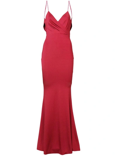 Shop Elle Zeitoune Tess Dress - Red