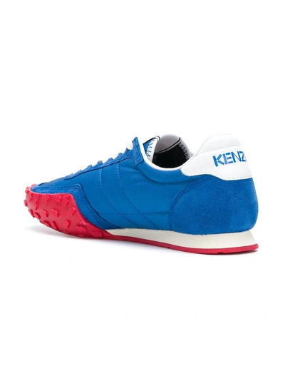 Shop Kenzo Tiger Patch Sneakers