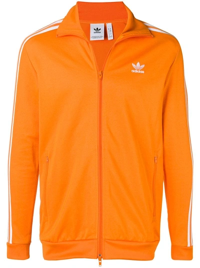 Shop Adidas Originals Adidas Beckenbauer Track Jacket - Orange