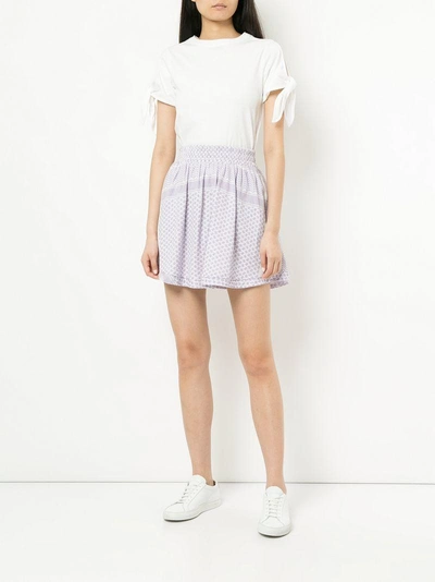 Shop Cecilie Copenhagen Patterned Mini Skirt