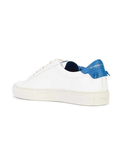 Shop Givenchy Gv Motocross Print Sneakers - White