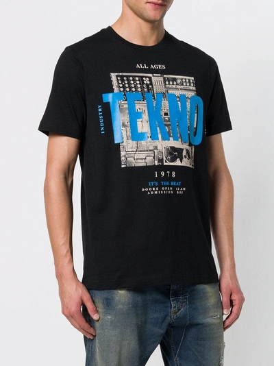 Shop Diesel T-just T-shirt - Black