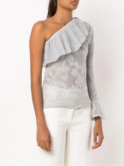 Shop Cecilia Prado Marcela Knit Blouse - Grey