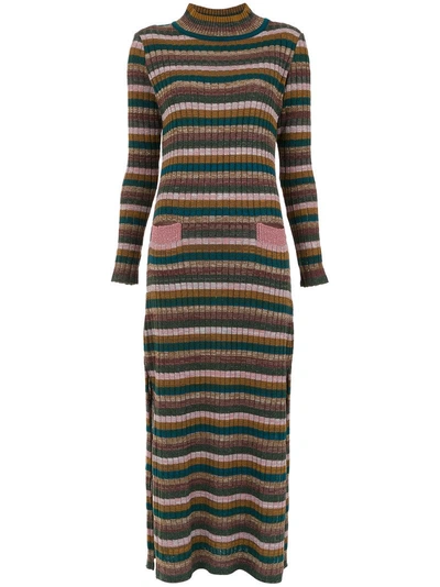 Shop Cecilia Prado Magna Knit Dress - Multicolour
