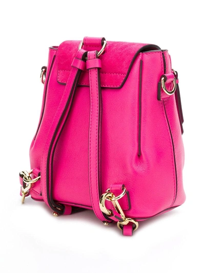 Shop Chloé Faye Mini Backpack - Pink