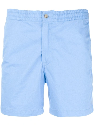 Shop Polo Ralph Lauren Elasticated Waist Shorts - Blue