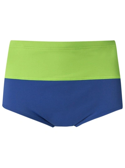 Shop Amir Slama Two-tone Trunks