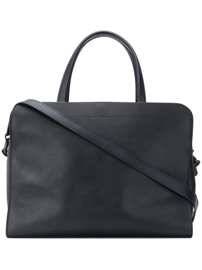 Shop Isaac Reina N°895 Classify Tote Bag In Blue