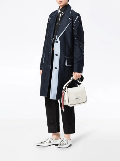 Shop Prada Concept Shoulder Bag - White
