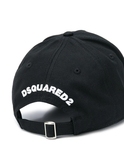 Shop Dsquared2 Icon Baseball Cap - Black